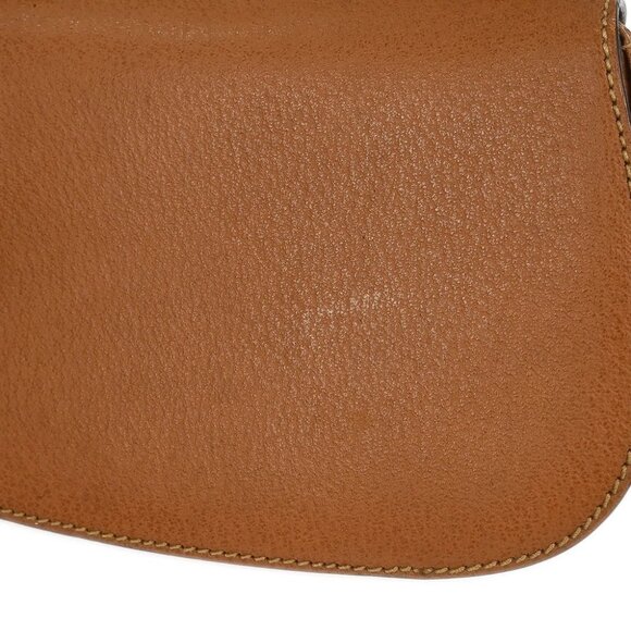 Gucci Brown Pigskin Bamboo 2way Handbag - Picture 3 of 10